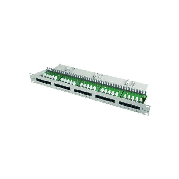 Telegärtner 19Z.Patch Panel 1HE MPPI25-H Cat3,gr 100007025